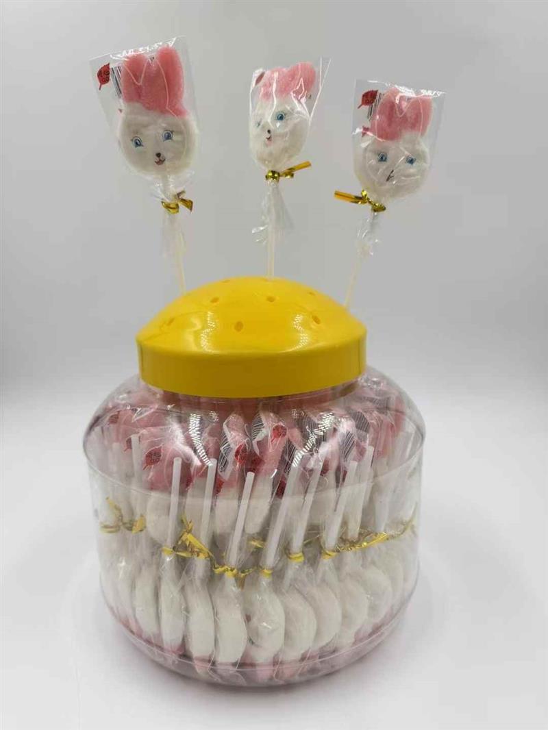 Rabbit soft candy lollipop