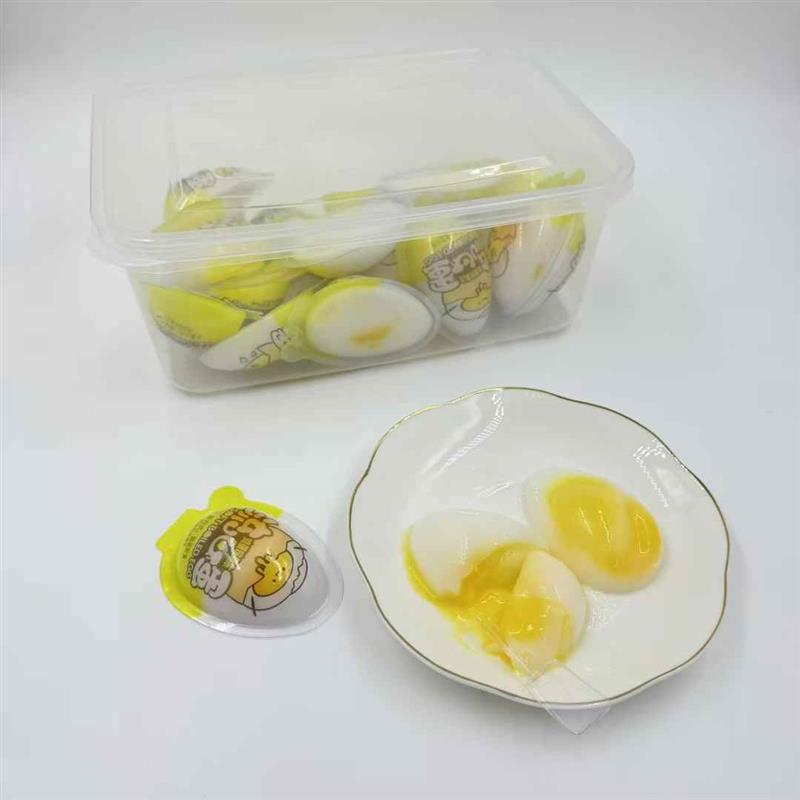 Center filled jelly egg