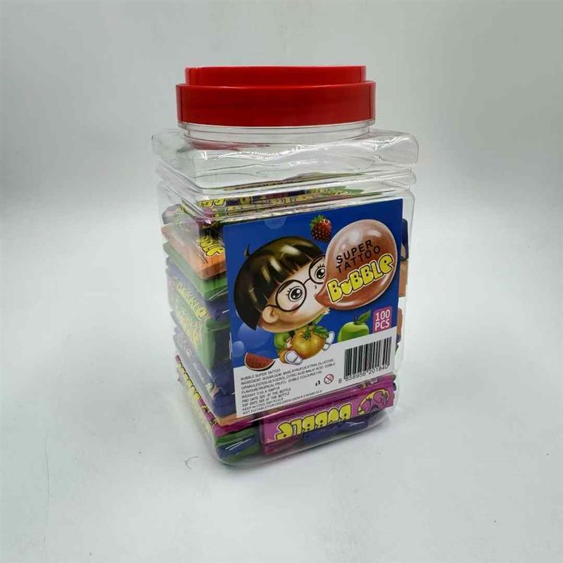 Super tattoo bubble gum