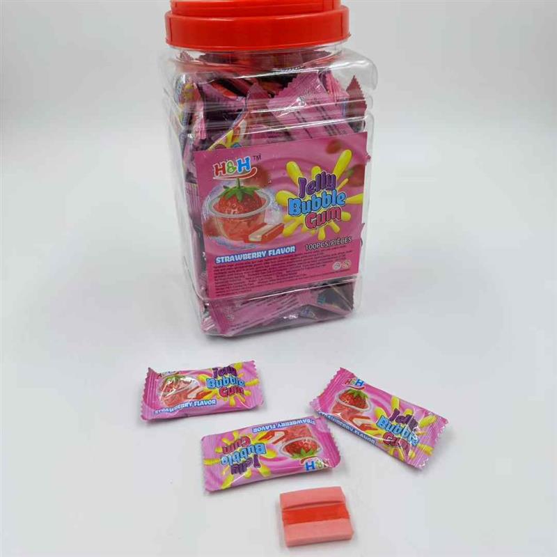 Jelly bubble gum
