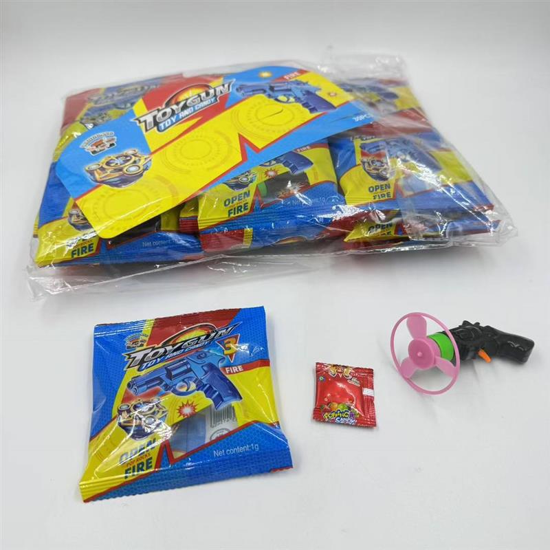 Gun poping candy