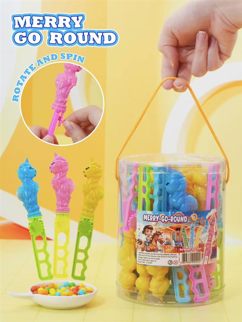 Merry go round toy candy