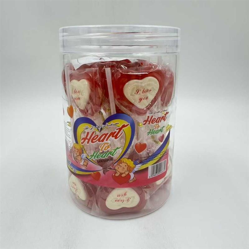 heart shape lollipop