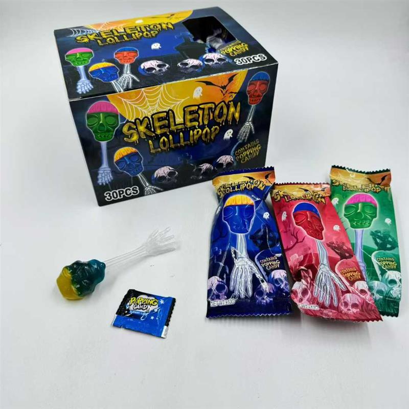 skeleton lollipop