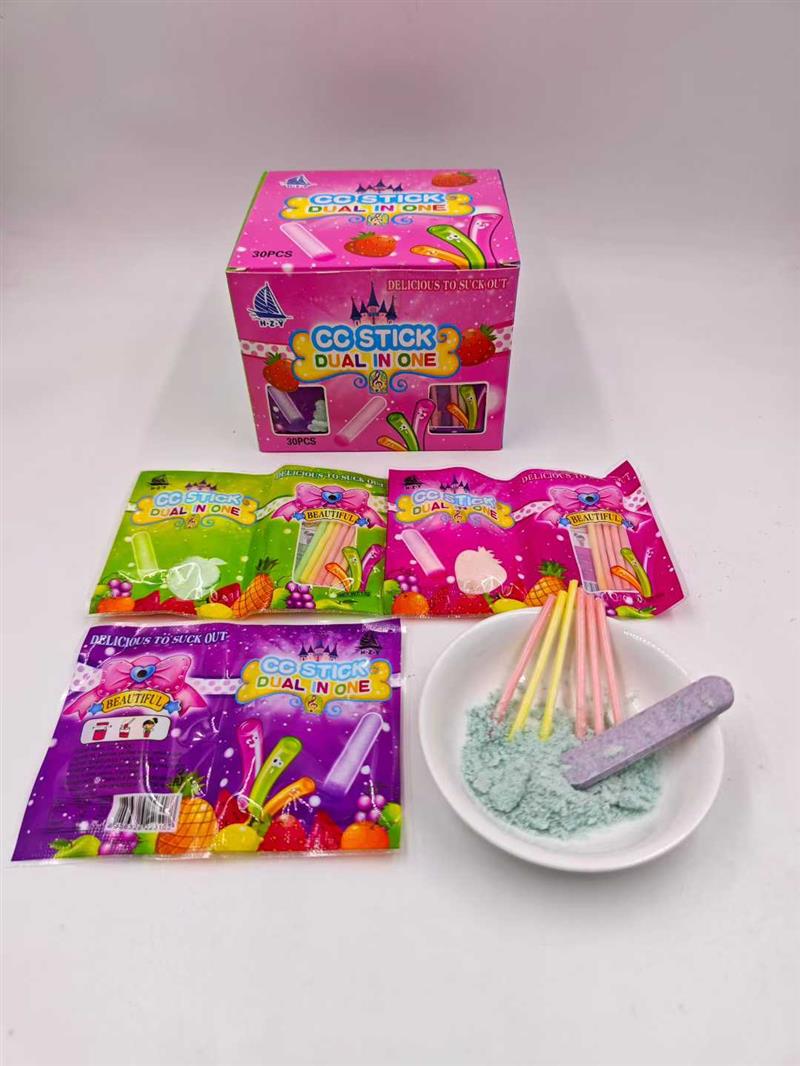 cc  with powder and stick