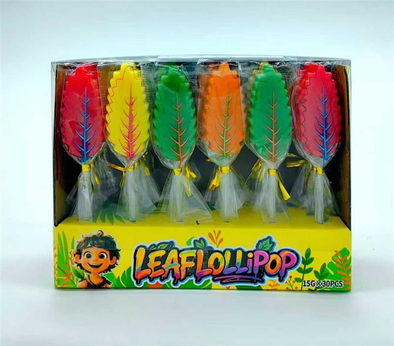 Leaf lollipop