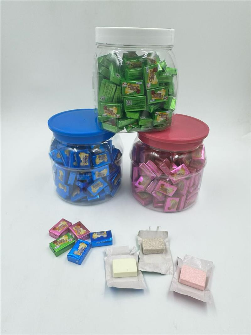Milk cube candy