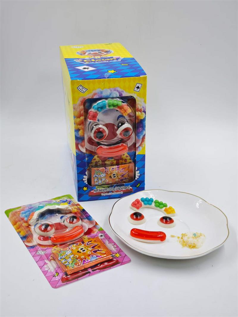 gummy candy with poping