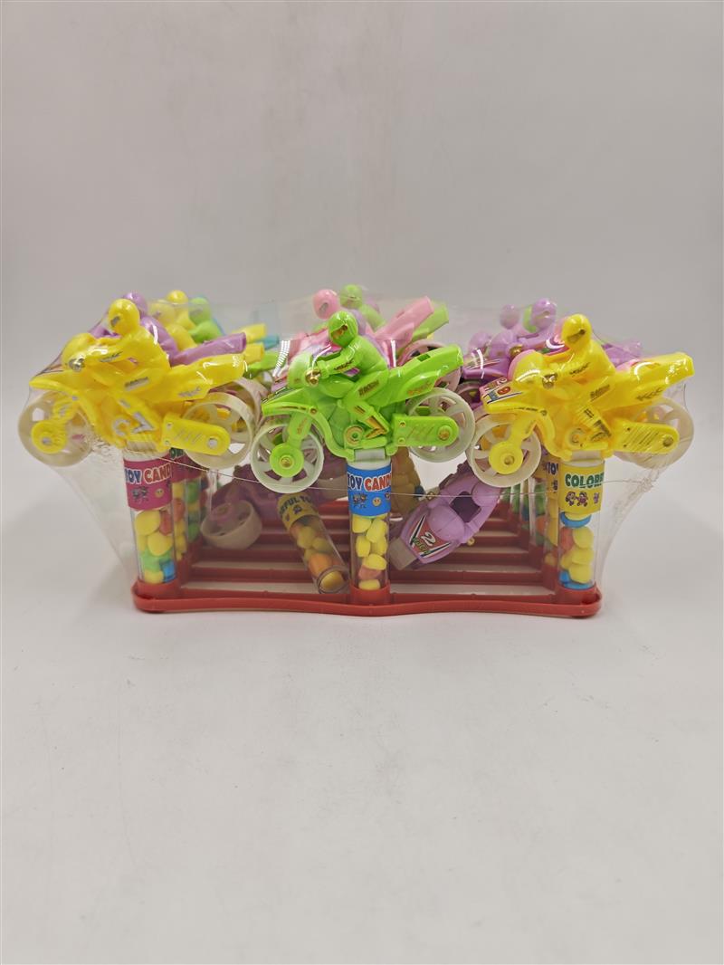 motocyle toy candy